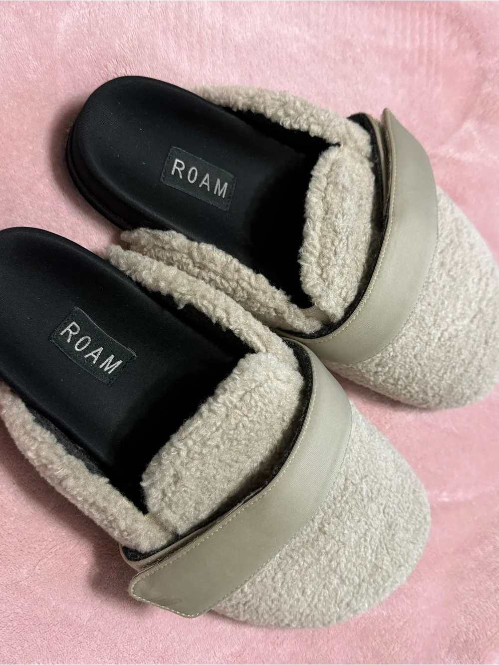 ROAM Fuzzy Loafer Cement